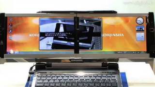 Kohjinsha - Dual-Display Netbook : DigInfo