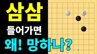 삼삼 들어가면 왜 망할까? (이호재의 쉬운바둑 161회)