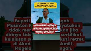 Viral‼️ Masiton mer3mehk4n retreat yang di buat Bapak Prabowo #shorts