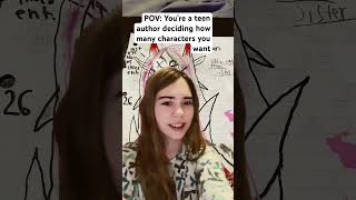 POV: You’re an author creating characters. #booktube #books #character #oc