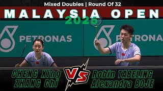 R32 - Malaysia Open 2025 | Cheng Xing/Zhang Chi vs Robin Tabeling/Alexandra Boje