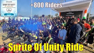 Sprit Of Unity Ride 2023 ..800+ riders 🏍️🏍️🏍️