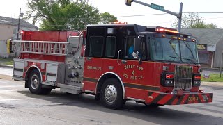 Darby Township Fire Company Engine 76 Responding