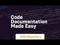 Code documentation made easy