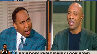 Stephen A and Jay Williams get into Ugly Personal Feud Over Kyrie Irving Trade to Mavericks! NBA