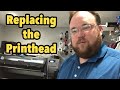 HP Latex print head replacement - vlog 255 - Print Shop Updates