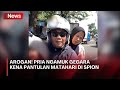 Arogan! Pria Ngamuk Gegara Kena Pantulan Matahari di Spion