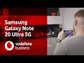 The Samsung Galaxy Note 20 Ultra 5G For Business | Vodafone Business UK