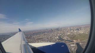 Stunning New York Landing - Delta Airlines Airbus A220 - LGA