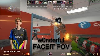 🔥(31-11) w0nderful - Dominates on Nuke - FACEIT COMS - Navi 🔥