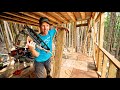 Ep.3 Tripling the Massive Off Grid CABIN - Windows and Doors