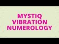 MYSTIQ VIBRATION NUMEROLOGY | IB SAHU | IB SAAHU | numerology in telugu