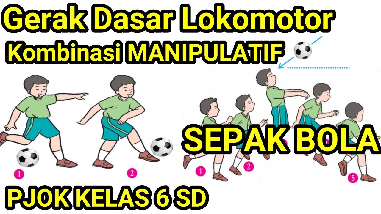 Gerak Dasar Lokomotor Dengan Kombinasi Gerak Dasar Manipulatif Pada ...