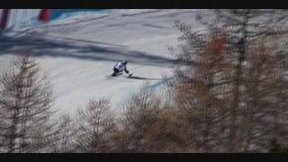 Sestriere IPC World Cup Gold Medal Run 20 Jan 2010 - Sit Skier Sean Rose