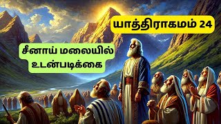 யாத்திராகமம் 24 🔥 சீனாய் மலையில் உடன்படிக்கை 🌄📜 Tamil Bible School