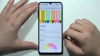 How to Change Screen Colors on Realme Note 50 - Edit Display Temperature