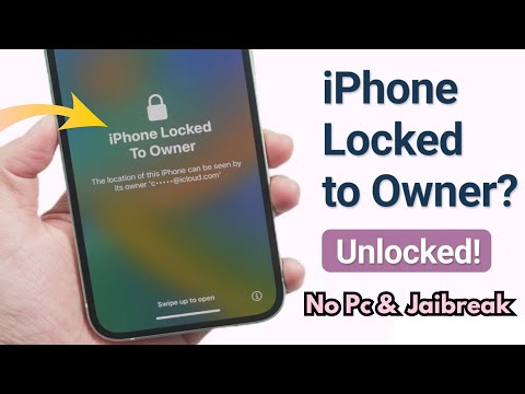 iPhone Locked to Owner How to Unlock iPhone 7/8/X/Xr/Xs/11/12/13/14 Without Computer! No jailbreak