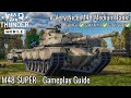 War Thunder Mobile - M48 SUPER Gameplay! - New Premium Tank! - a Chonky&Modernised M48 Medium