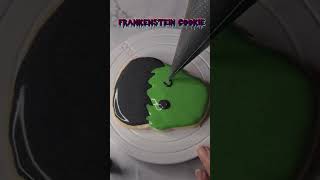 Frankenstein Cookie#cookies #halloween2023