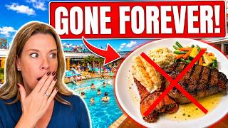 30 Things That DISAPPEARED from Cruises (Gone for Good in 2026!)