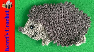 Crochet Hedgehog Tutorial – Crochet Applique Tutorial