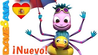 ✨ Canciones Infantiles | Itsy Bitsy Araña | Video Infantiles en Español de Dave y Ava ✨