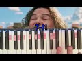 Ode to Dennis (A Minecraft Movie) - Full  Piano Tutorial