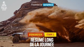 Le résumé de l'Étape 1 présenté par Aramco - #Dakar2024