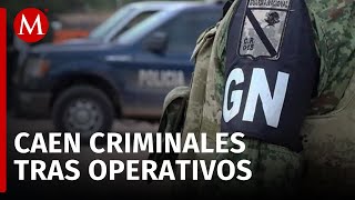 Tres detenidos en Guanajuato tras varios operativos