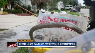 Polk Waste and Recycling says "no" to many items with new recycling process