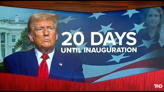 New Year's Eve marks 20 days until Donald Trump is inaugurated