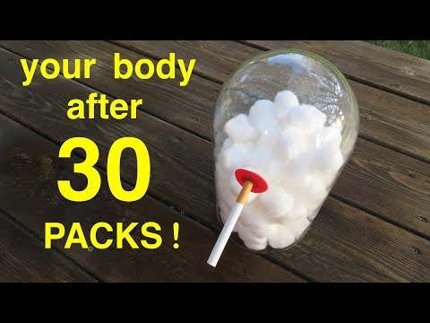How Smoking 30 packs Wrecks Your Lungs ● You Must See This ! How Smoking 30 packs Wrecks Your Lungs ● You Must See This !