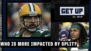 Aaron Rodgers or Davante Adams: Who will be impacted more by the split? | Get Up