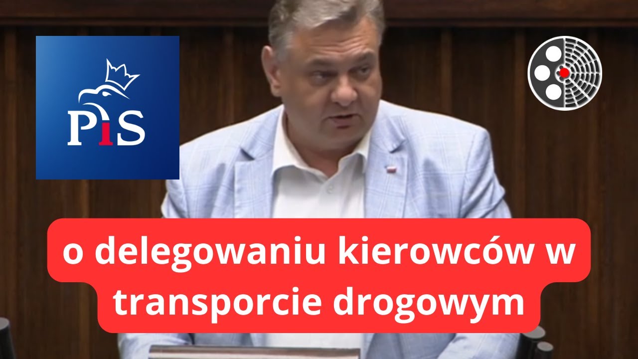 Piotr Król - O Delegowaniu Kierowców W Transporcie Drogowym - YouTube