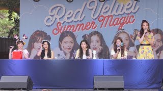 180812 레드벨벳(Red Velvet) 팬사인회 전체 토크~사인볼 이벤트 추첨 (Talk) [캐리비안베이팬사인회] 4K 직캠 by 비몽