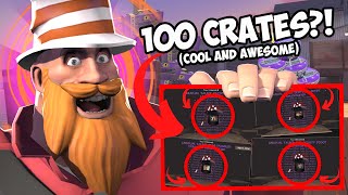 [TF2] I Unboxed 100 Summer Update Crates and It Was a Disaster (OMG (4 UNUSUALS (REAL)))