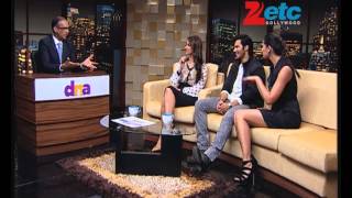 Varun Dhawan, Ileana D'Cruz and Nargis Fakhri with Komal Nahta - ETC Bollywood Business