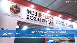 Touch Screen Display for Indo Defence Expo \u0026 Forum