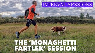 An interval session for short OR long distance training