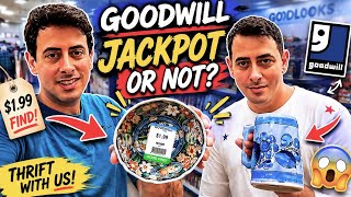 “Goodwill Jackpot or Total Bust?” Vintage Thrift with us! Sourcing RESELL eBay Selling PROFIT how to