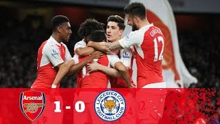 Arsenal vs Leicester City 1- 0  Goals & Highlihgts -  26/04/2017 HD