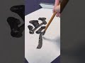 「岩」 書 書道 书法 서예 달필 japan art artwork calligraphy calligraphyart shodo shorts