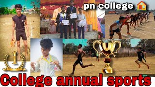 Annual sports day 2022 of pn college🏠 #vlog #trendingvideo #annualsportsday #viralvideo #explorepage