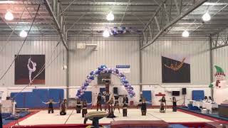 CAPTivate Gymnastics South Performance Team at Frosty Flip, Dec 2021