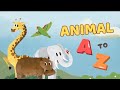 Animals a to z | Learn Zoo Animals #animals