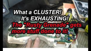 The Rusty Grenade gets exhausted, and clustered! (Part 6) #351 #Windsor #Swap #Foxbody #Granada