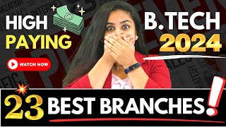 💰23 High Salary BTech Courses🎓All Engineering Branches Explained📚#BTech2024 #Engineering #Viral🖥