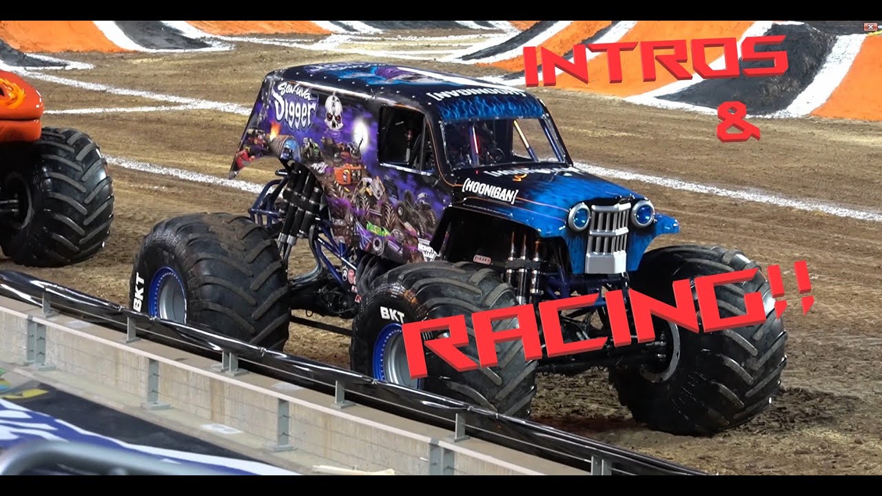 Monster Jam Racing Orlando 2022 - YouTube