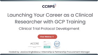 Clinical Trial Protocol Development & Regulatory Application (ICH GCP) | AGCPC by CCRPS