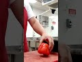 Bell pepper decoration